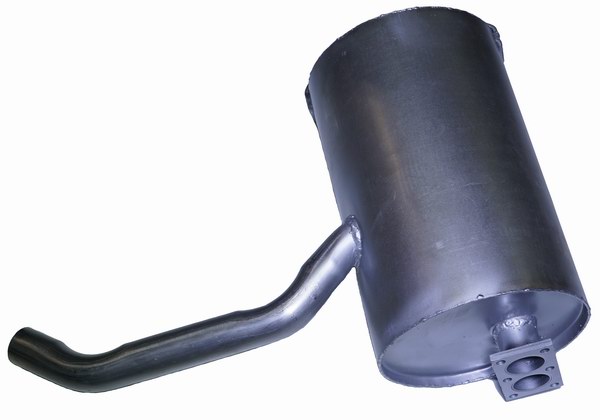 Muffler European Repro with Bolts