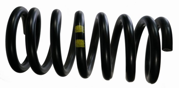 Coil Spring front 2 Stripe Yellow