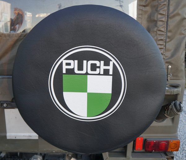 Spare Tire Cover with Puch Logo