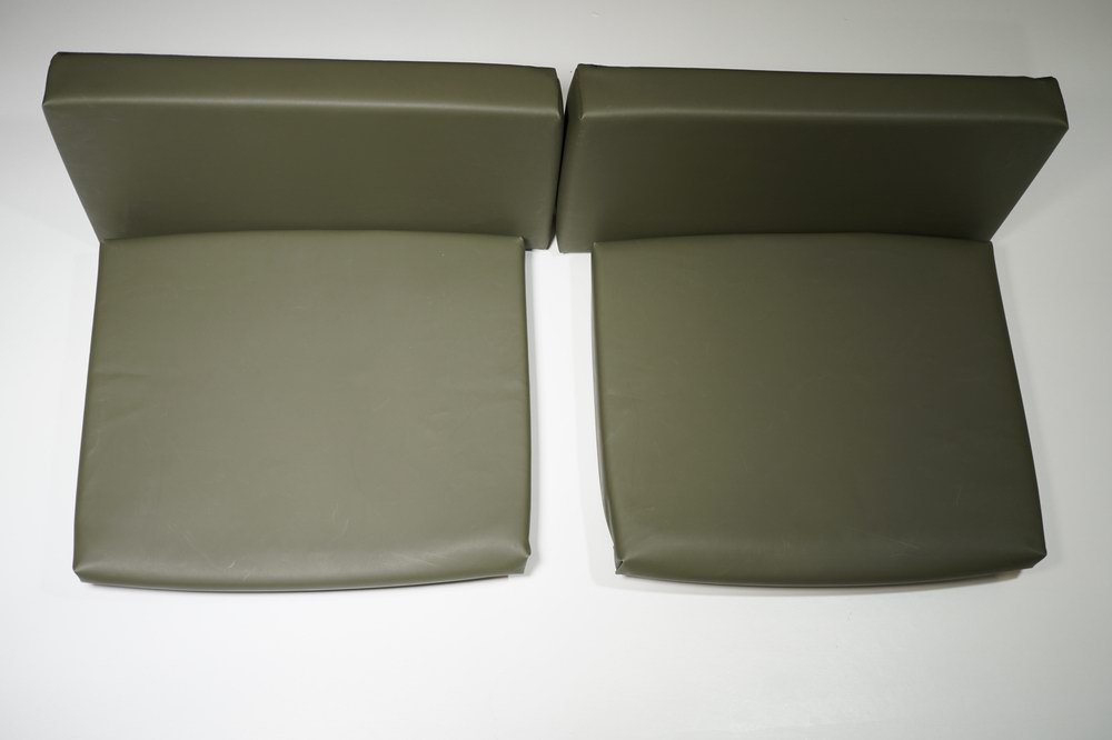 Rear Seat Cushion Set with Rubber Straps
