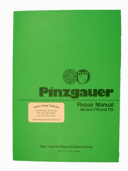 Service Manual Pinzgauer