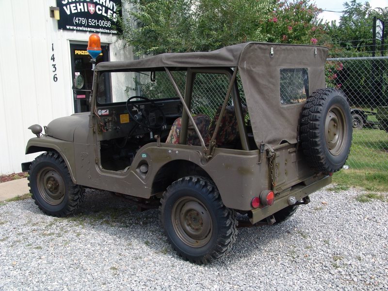 All original Swiss Army Jeep Tailgate, with soft  ..