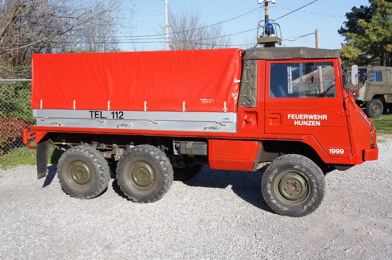 Swiss Municipal Firetruck was used for Hoses and E ..