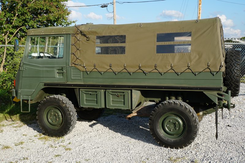 This is a original Swiss Army Troop Carrier with r ..