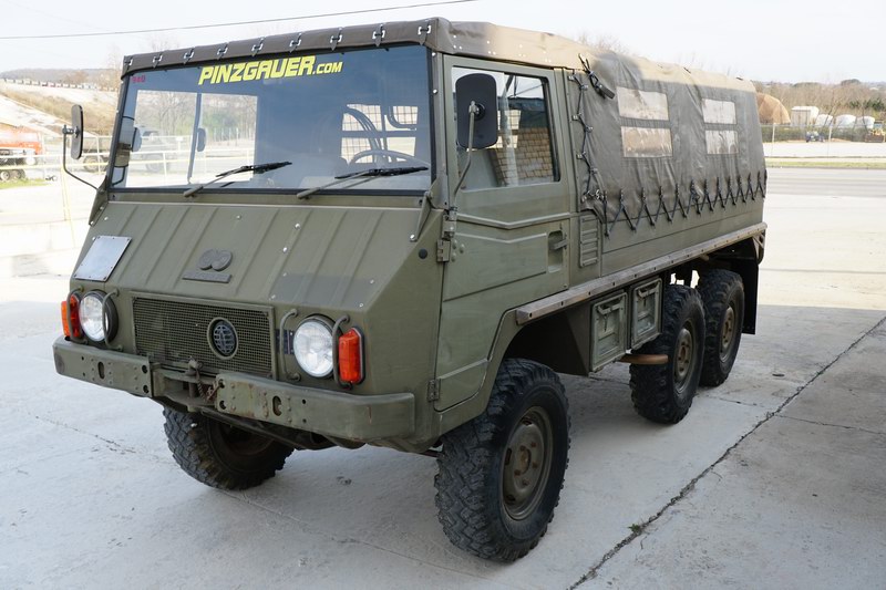 This is an all original Swiss Army Troop Carrier 
 ..