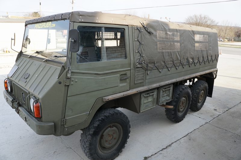 This is an all original Swiss Army Troop Carrier 
 ..