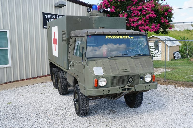 Swiss Army Ambulance in very good condition. Shows ..