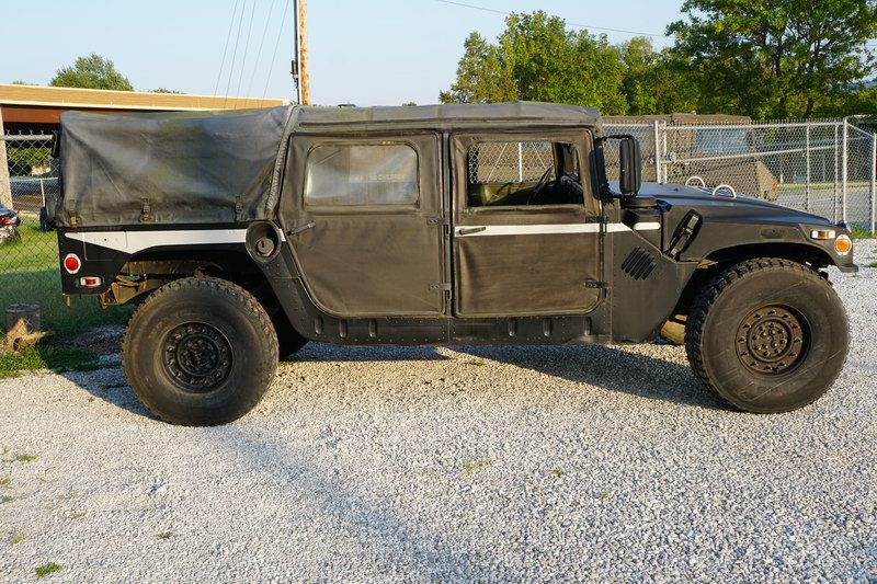 This Humvee was original from the US Military but  ..