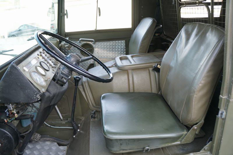 Swiss Army Troop Carrier with 4 rear seats. Good o ..