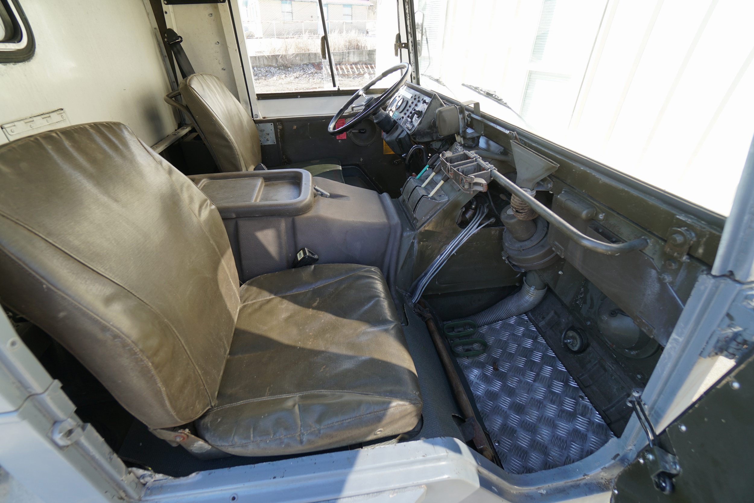 Former Swiss Army 712W Workshop Truck.  
Original ..
