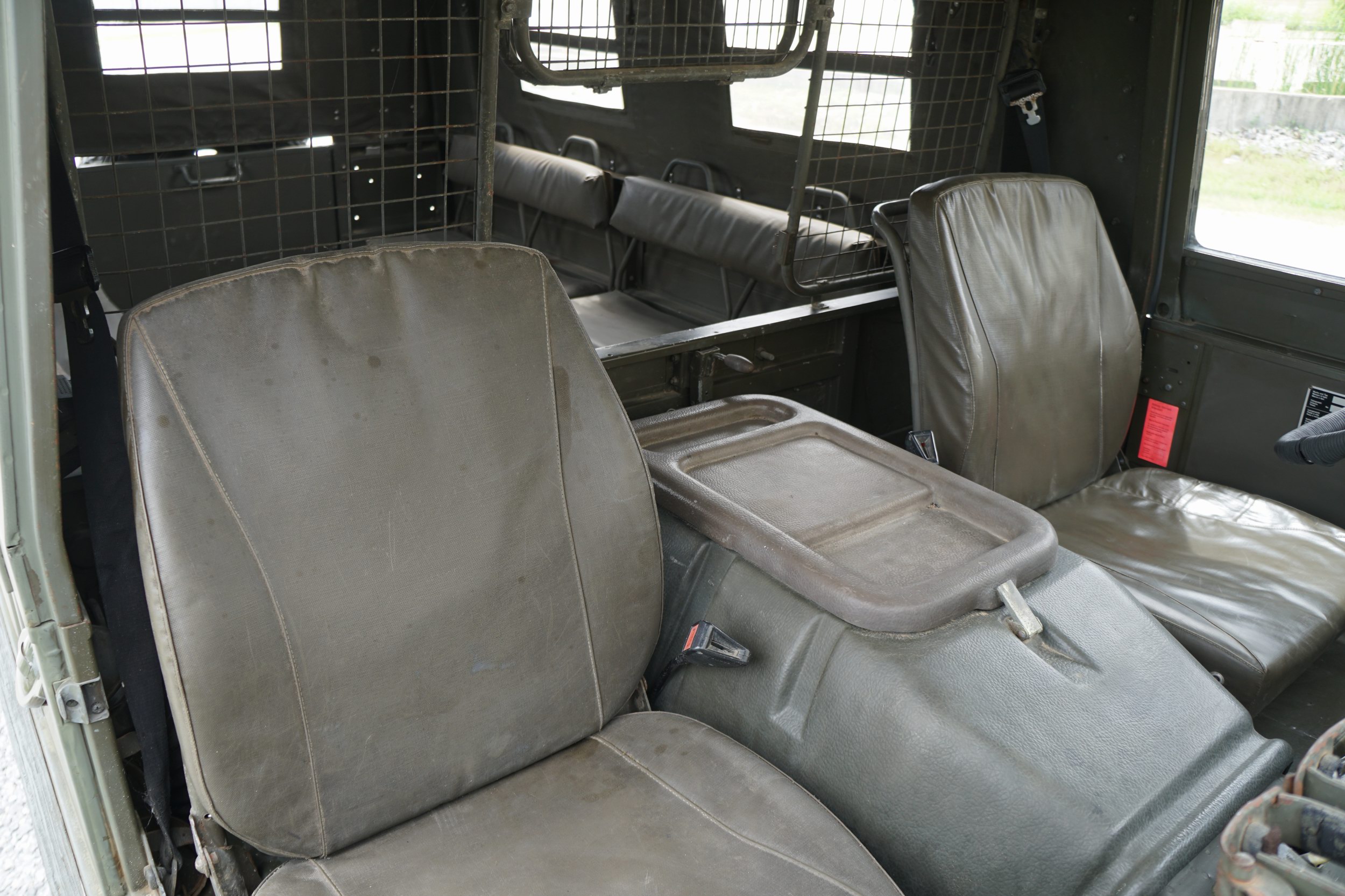 Swiss Army Troop Carrier with 4 rear seats. Good o ..