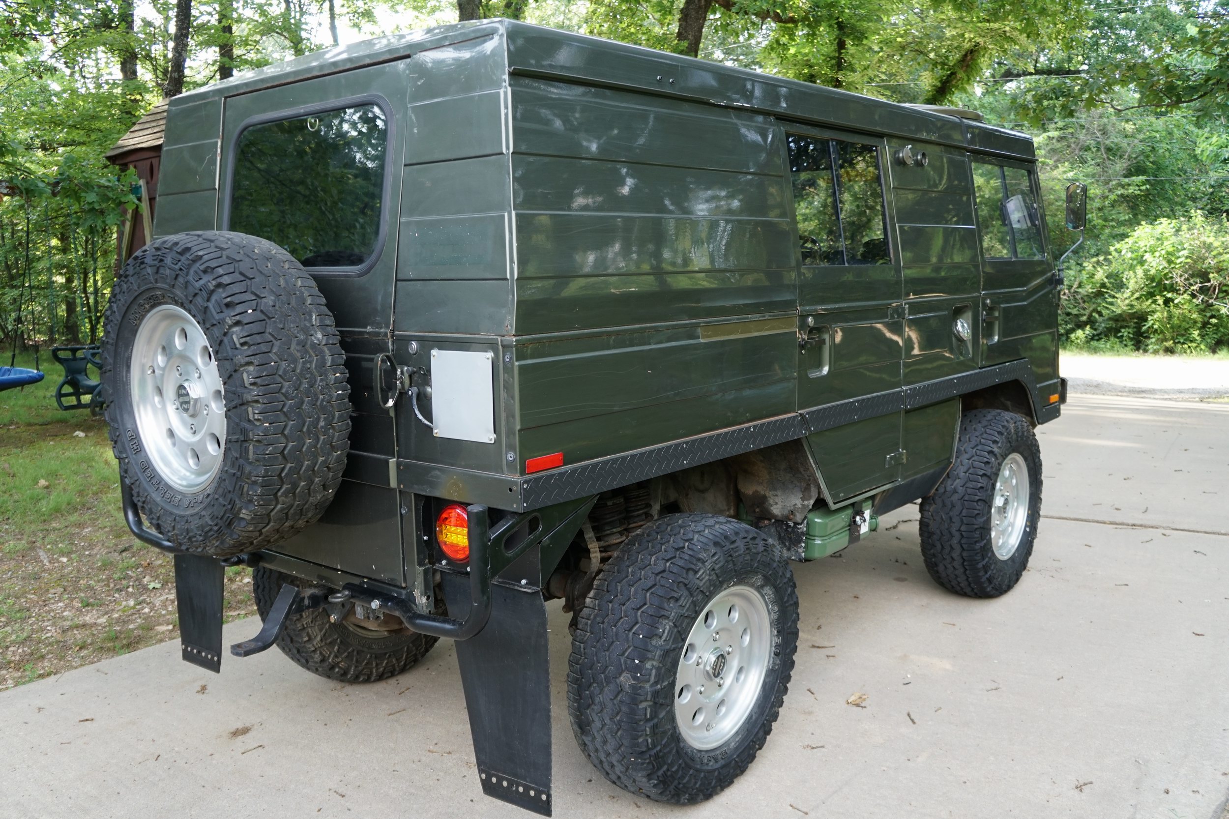 Swiss Army Radio Truck Pinzgauer. Has been modifie ..