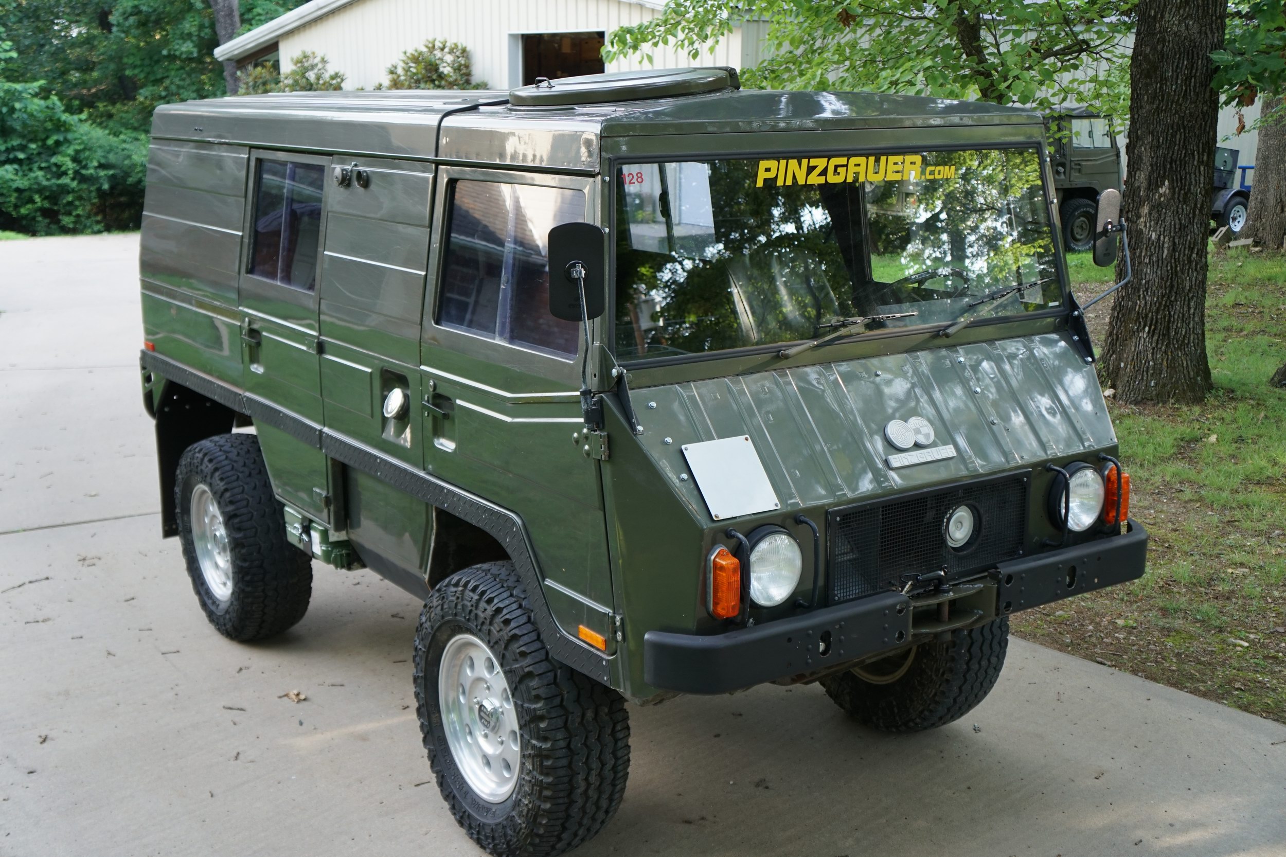 Swiss Army Radio Truck Pinzgauer. Has been modifie ..