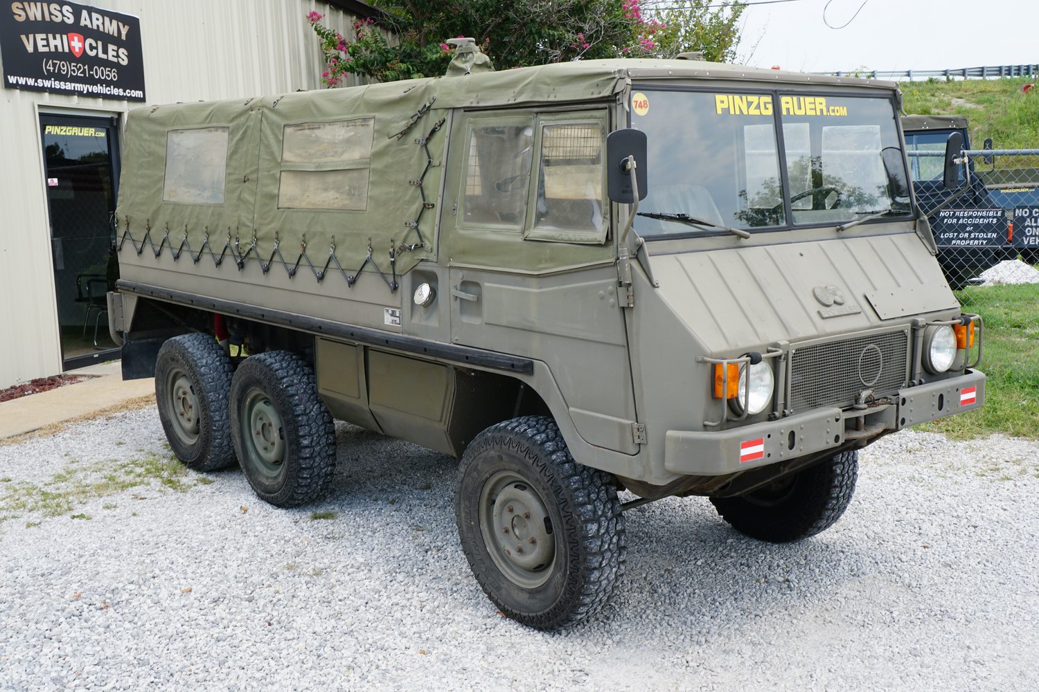 Original Austrian Military 712M Troop Carrier in g ..