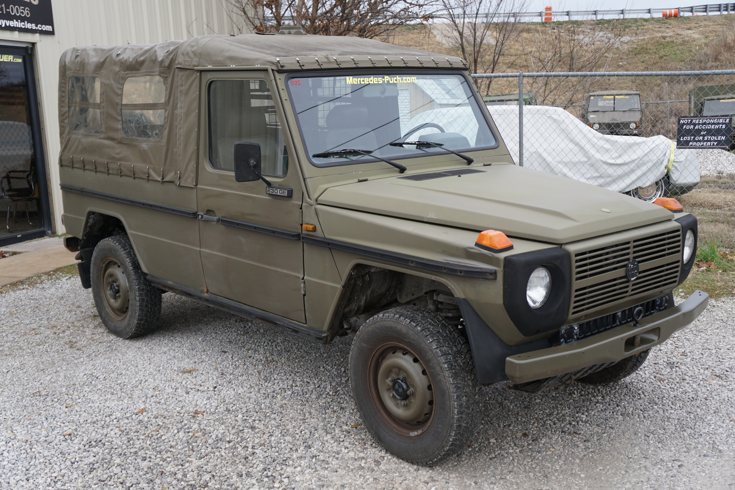 Mercedes Puch 230GE Swiss Army