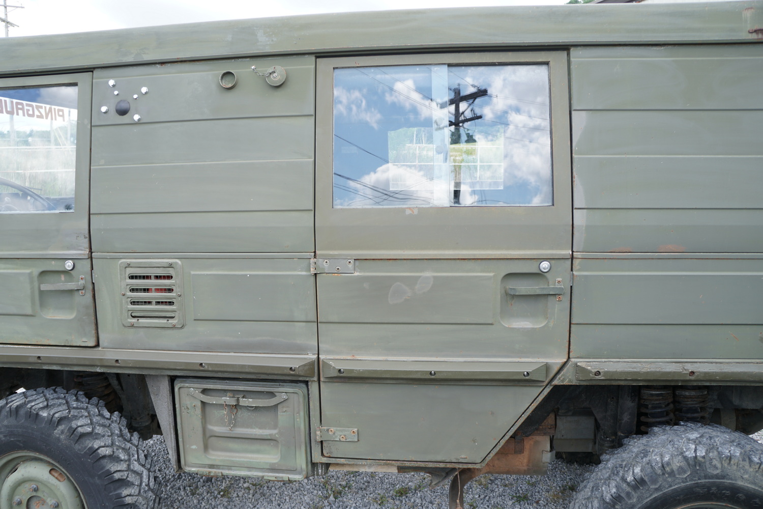 Good Condition all original Swiss Army Radio Truck ..