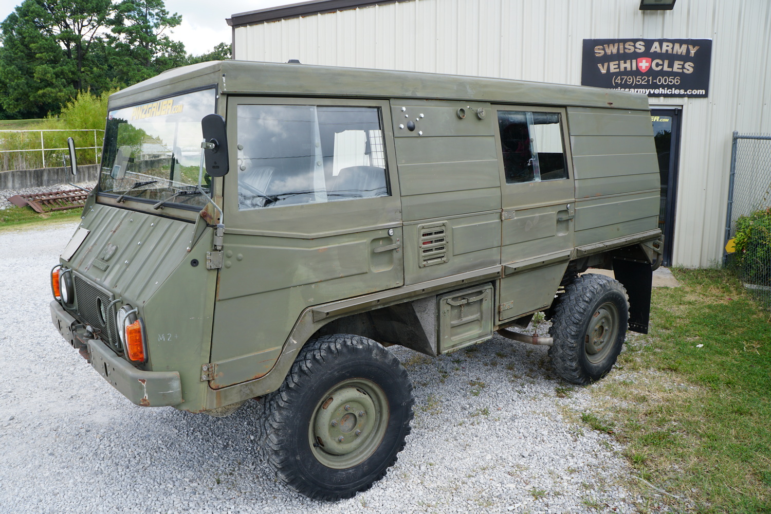 Good Condition all original Swiss Army Radio Truck ..