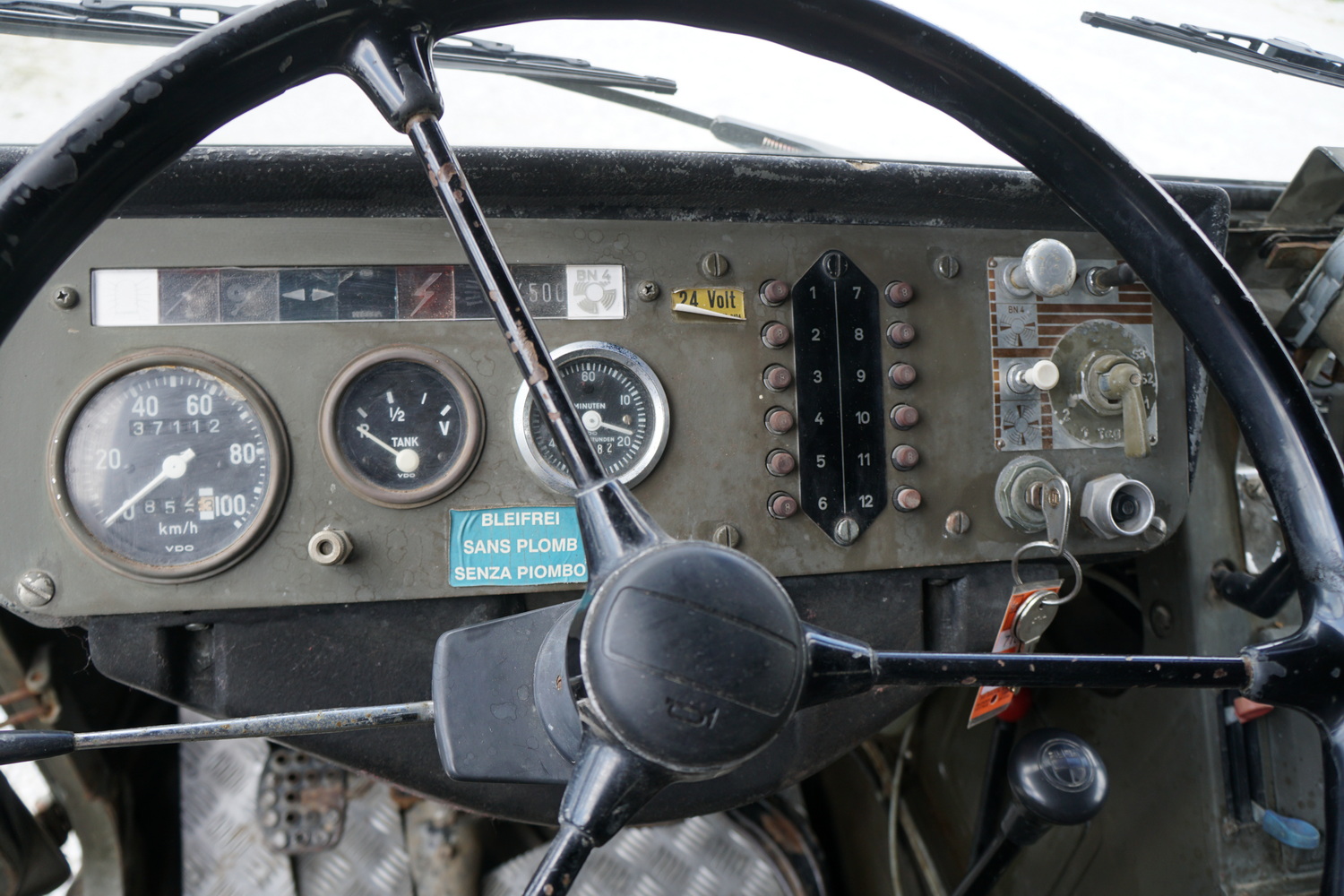 Good Condition all original Swiss Army Radio Truck ..