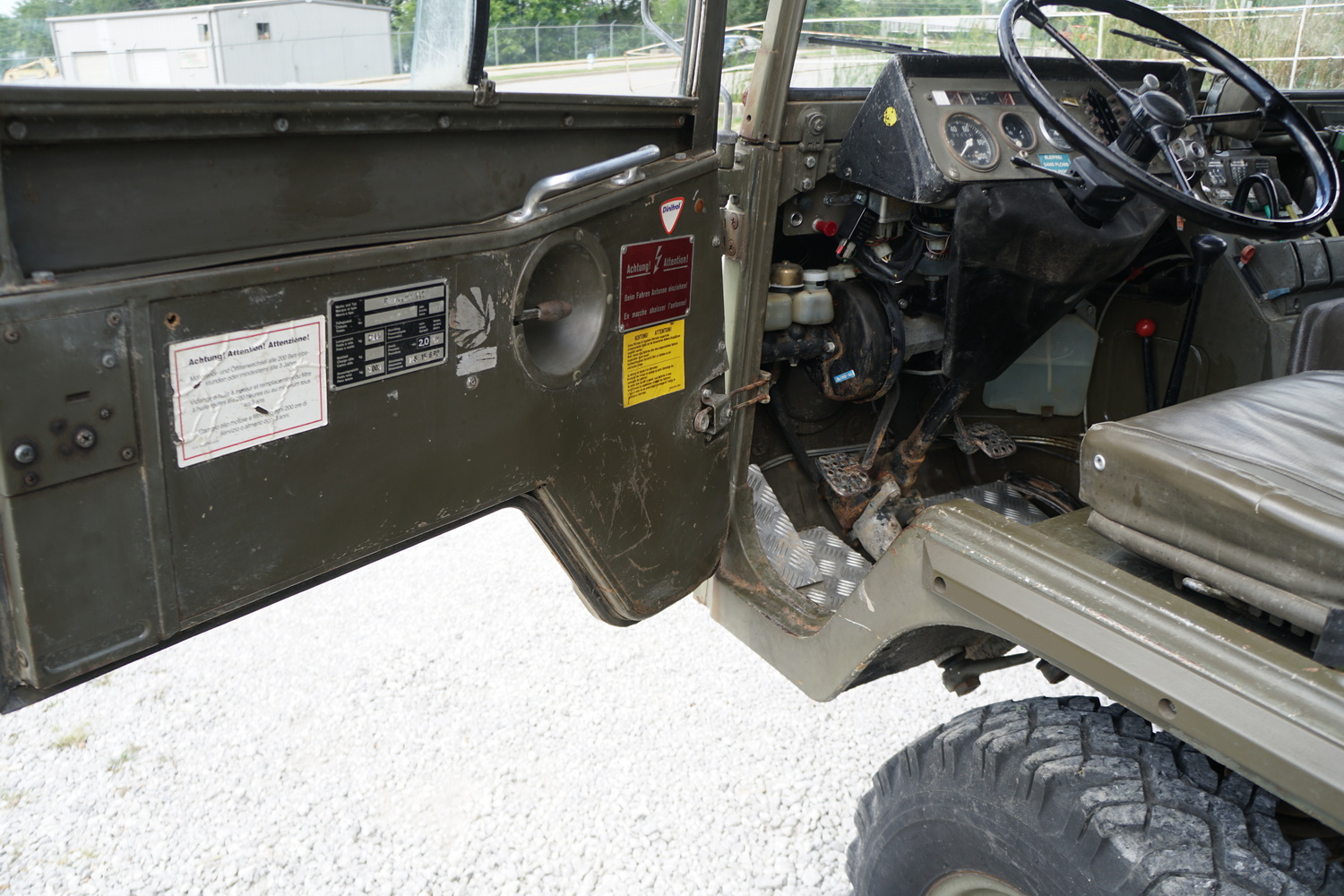 Good Condition all original Swiss Army Radio Truck ..