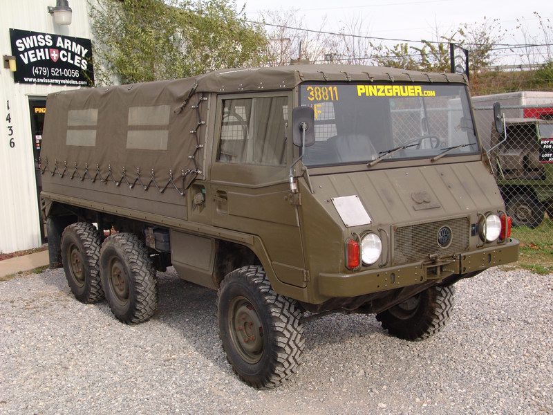 This is an all original Swiss Army Troop CarrierG ..